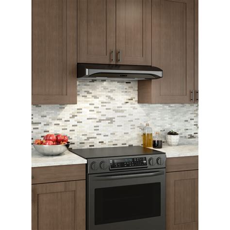 ge 36-in convertible stainless steel under cabinet range hood|ge custom 36 range hood.